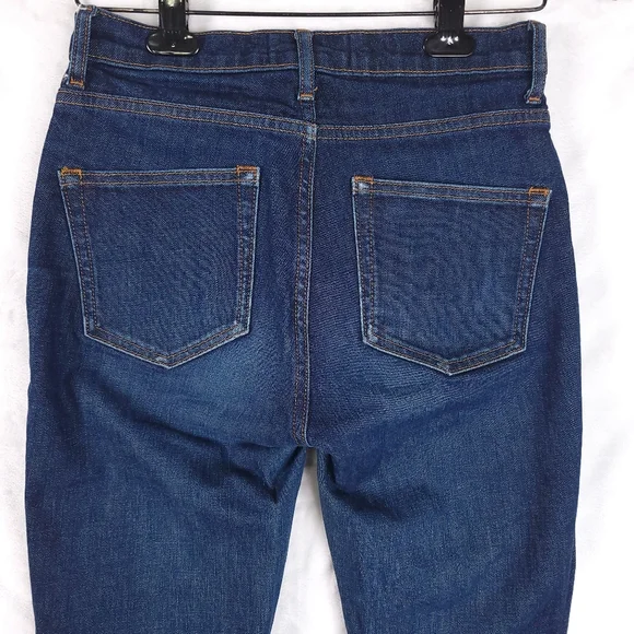 Everlane Ankle Jeans 27 Dark Blue - Picture 8 of 10